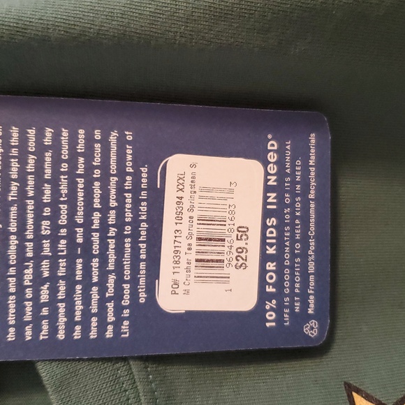 Life Is Good Tee - Picture 5 of 5